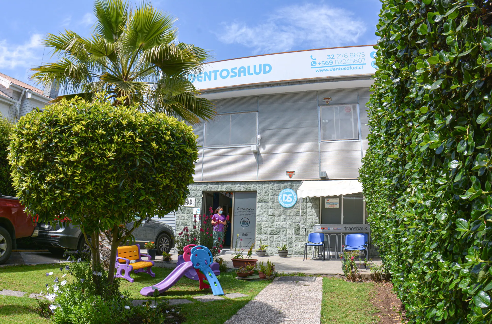Fachada de Dentosalud en Viña del Mar